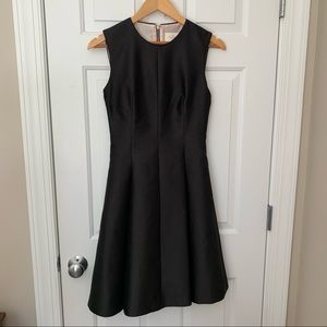 Kate Spade Black Emma A Line Cocktail Dress 2-4